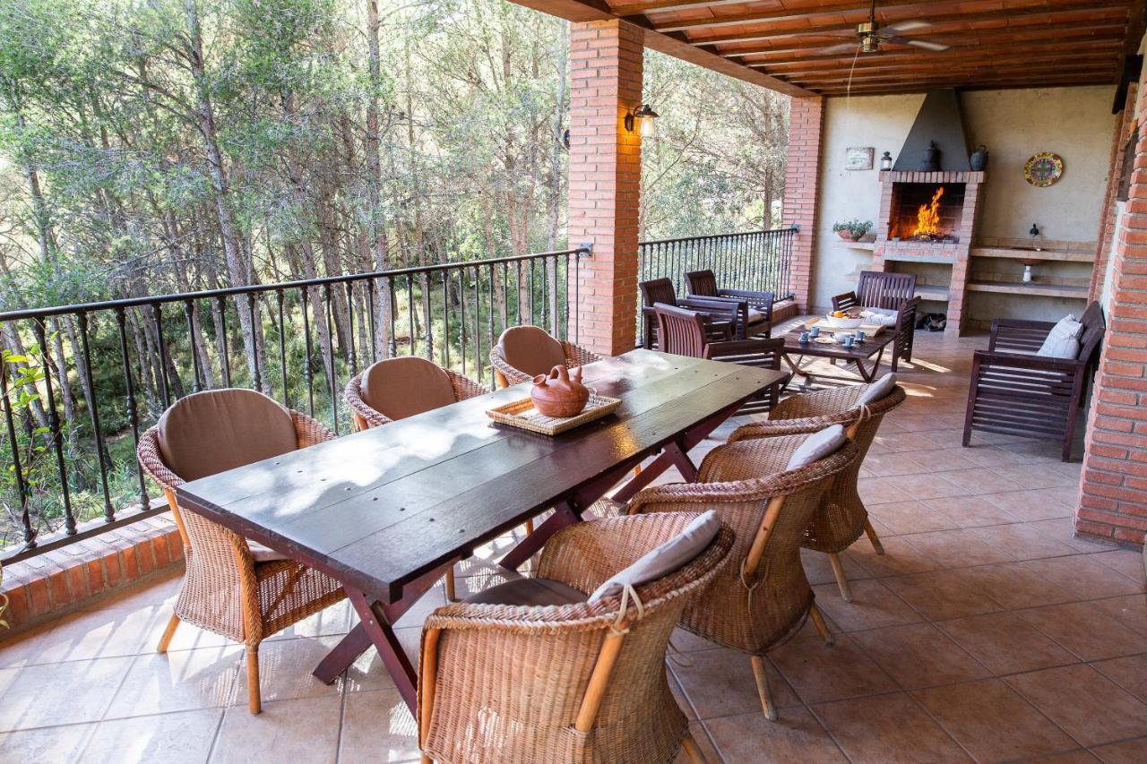 Vilanova de Escornalbou Aldeamia, Cozy Villa For 8 People, Pool, Mountain View, Beach At 8 Min מראה חיצוני תמונה