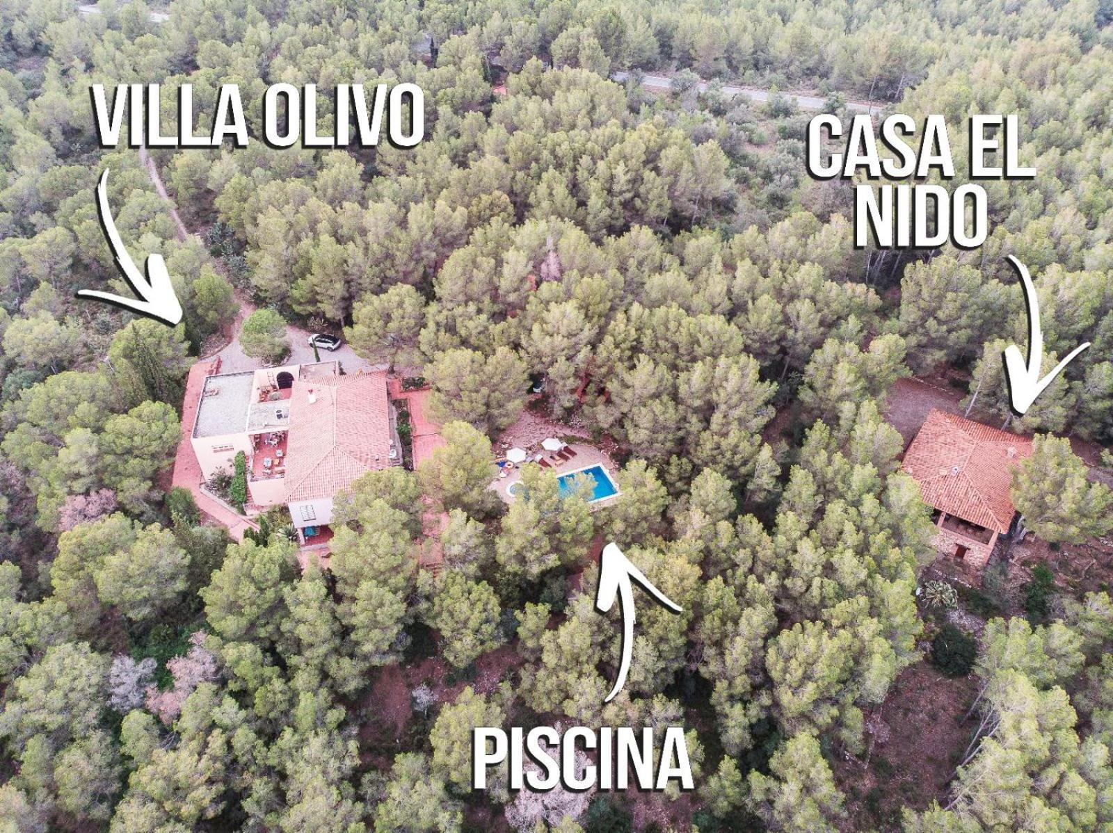 Vilanova de Escornalbou Aldeamia, Cozy Villa For 8 People, Pool, Mountain View, Beach At 8 Min מראה חיצוני תמונה
